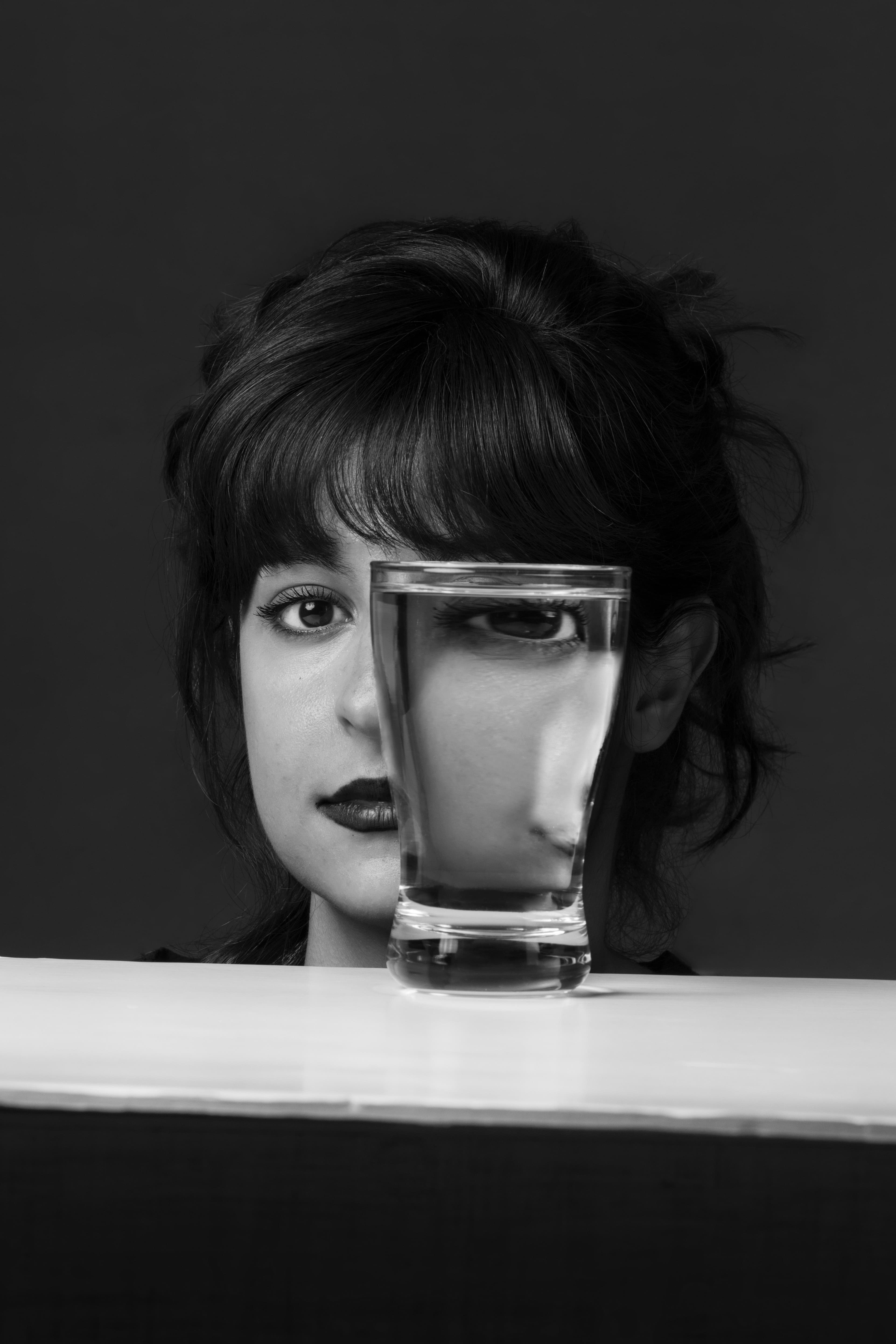 Art with a woman having her own preferences