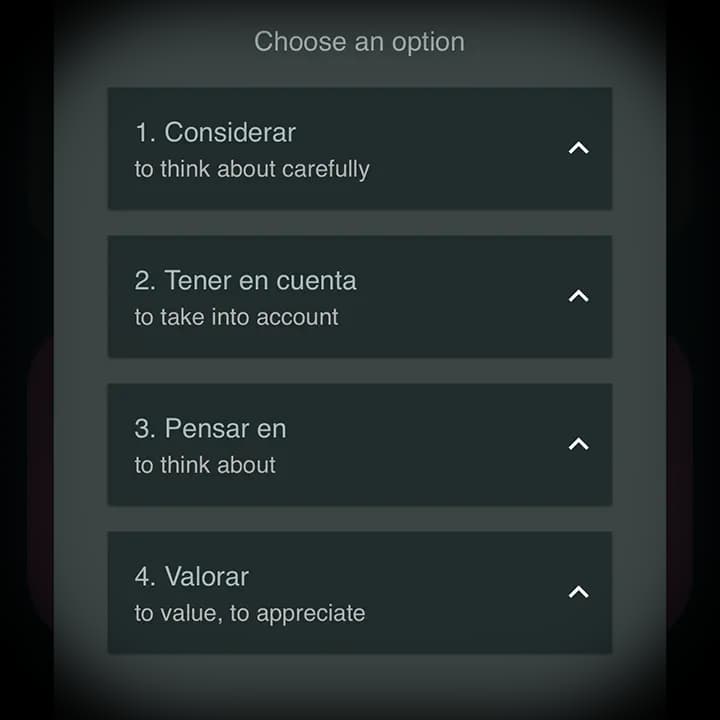 AI translation options in A-Dictionary