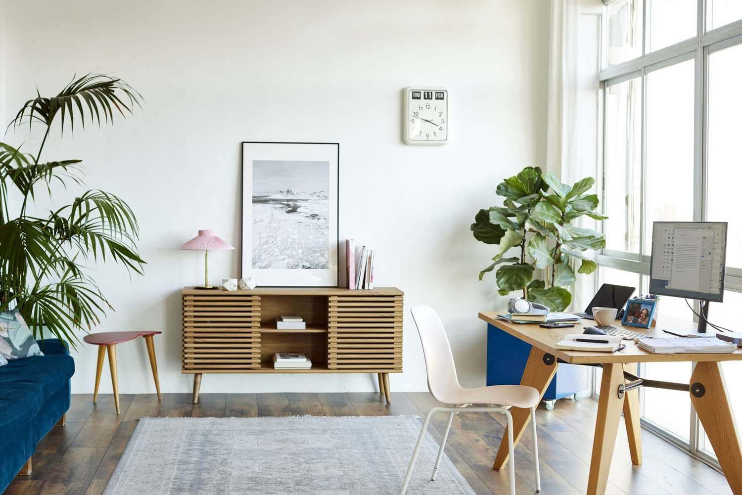 calming workspace for memorization